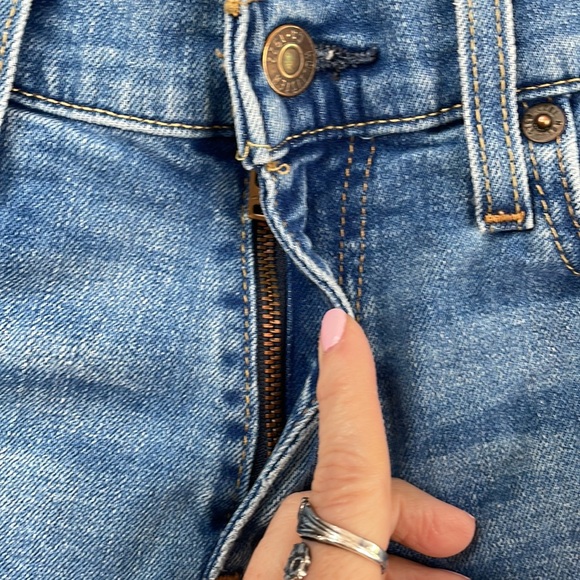 Hollister Jeans Mens 29x30 Slim Straight Epic Flex Zip Fly Medium Wash Denim - Picture 7 of 16